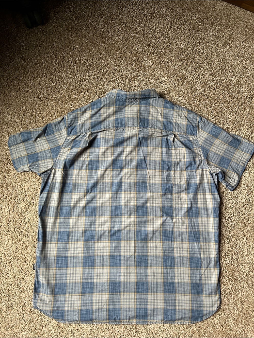 The North Face Blue & Gray Plaid Short-Sleeve Shirt - Picture 5 of 5